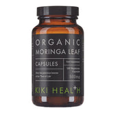 Moringa-jauhettu moringanlehdet 120 KIKI HEALTH-kapselia